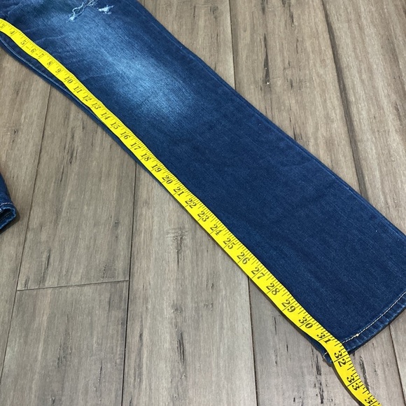 Abercrombie & Fitch high rise slim straight destroyed jeans 27x33 - Picture 11 of 11